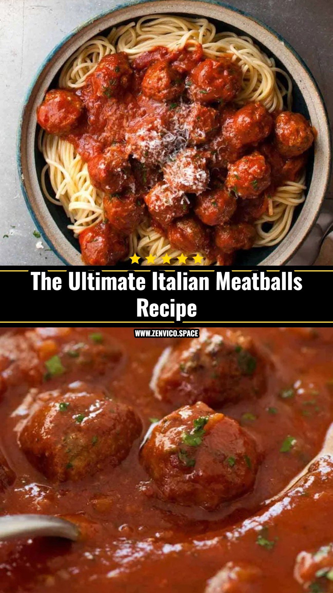 Classic Homemade Italian Meatballs Recipe