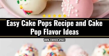 Easy Cake Pops Recipe and Cake Pop Flavor Ideas