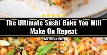 Easy Creamy Sushi Bake Recipe