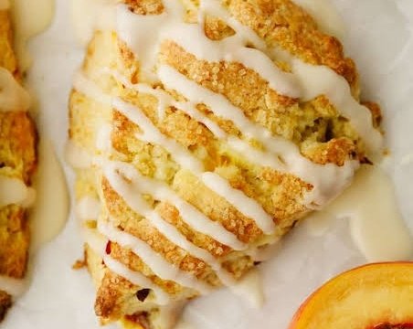 Easy Peach Scones For Your Next Brunch suggested serving