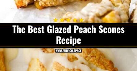 Easy Peach Scones For Your Next Brunch