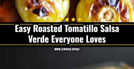 Easy Roasted Tomatillo Salsa Verde Everyone Loves