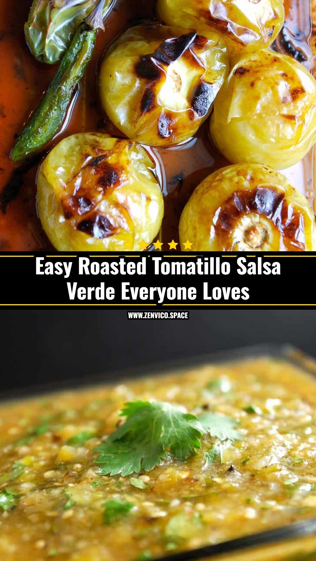 Easy Roasted Tomatillo Salsa Verde Everyone Loves