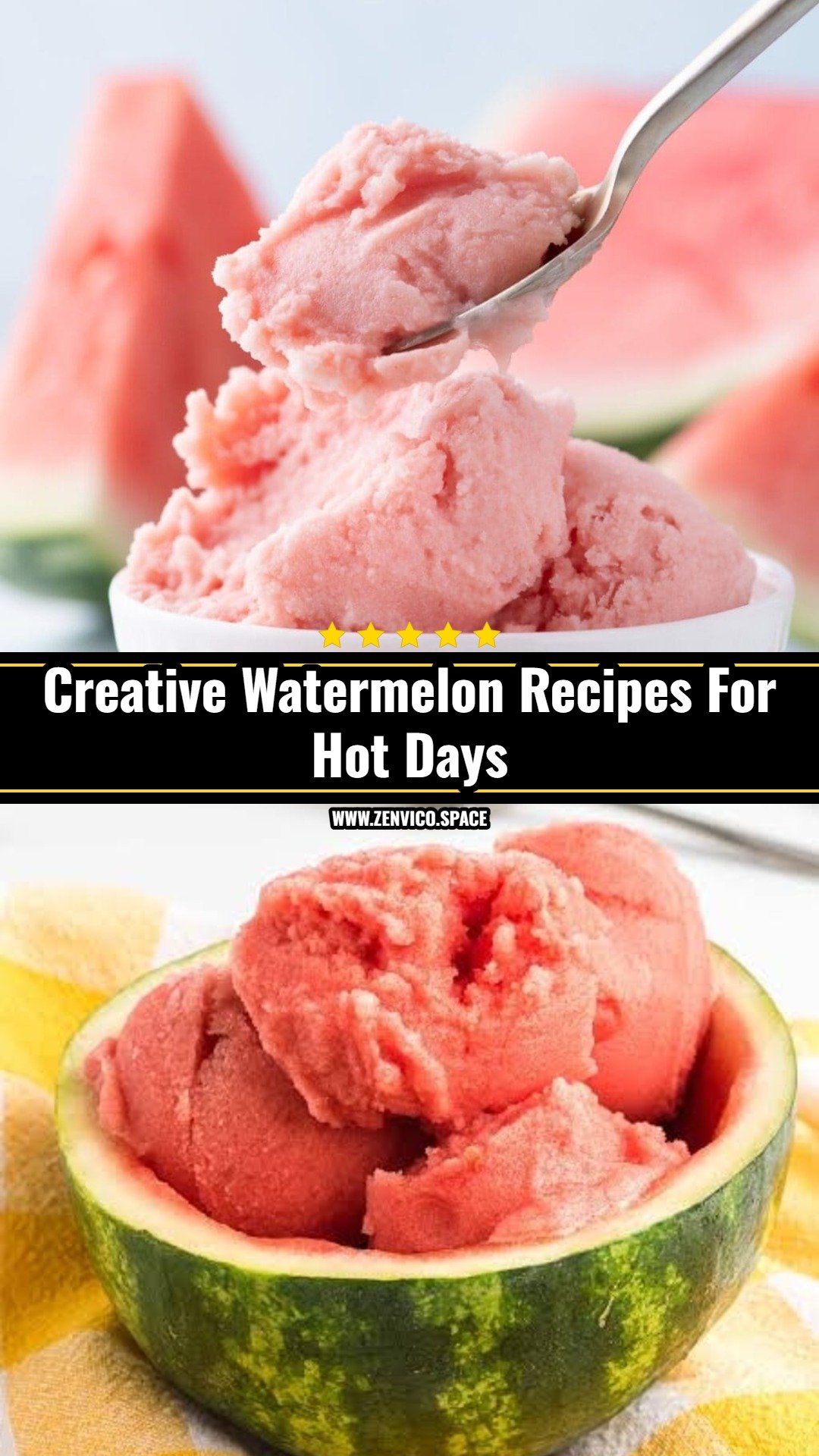 Easy Watermelon Ice Cream You Have To Try