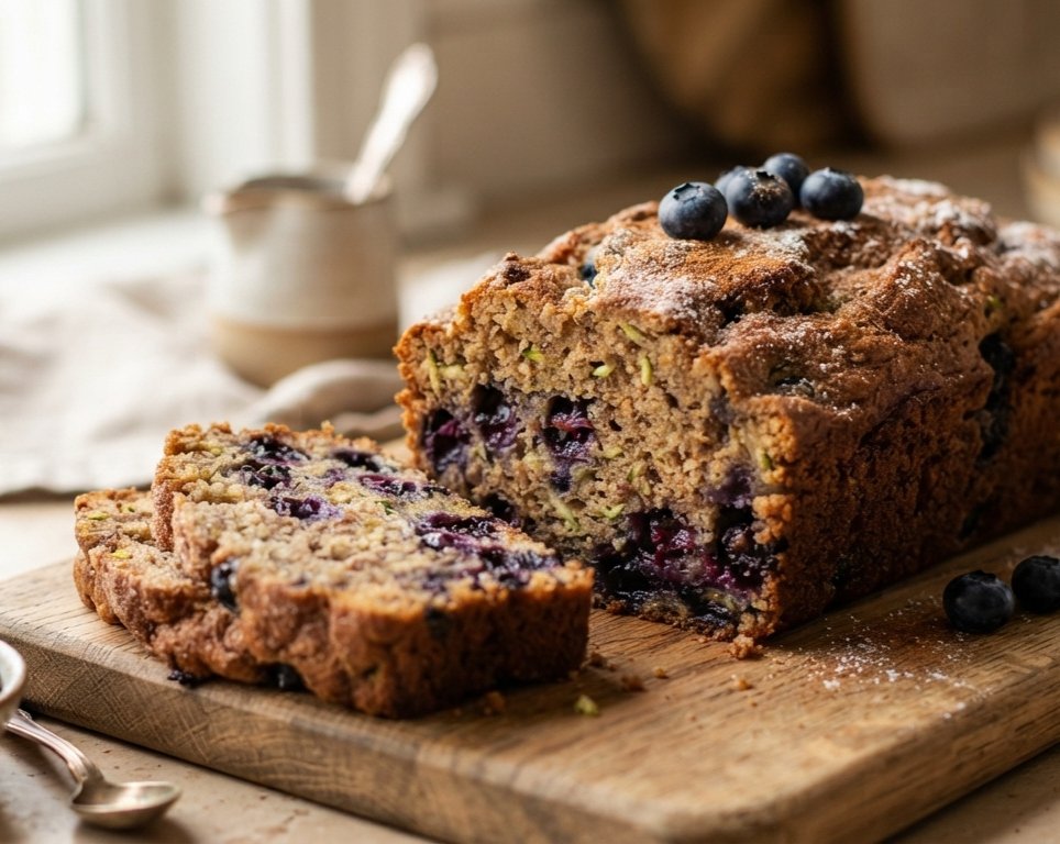 The Best Blueberry Zucchini Bread You Will Ever Make suggested serving