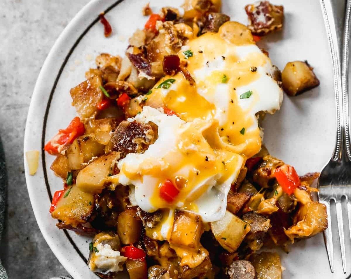 The Best Breakfast Skillet Recipe Ever suggested serving