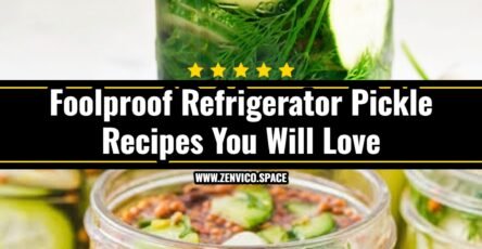 The Best Refrigerator Dill Pickles Ever