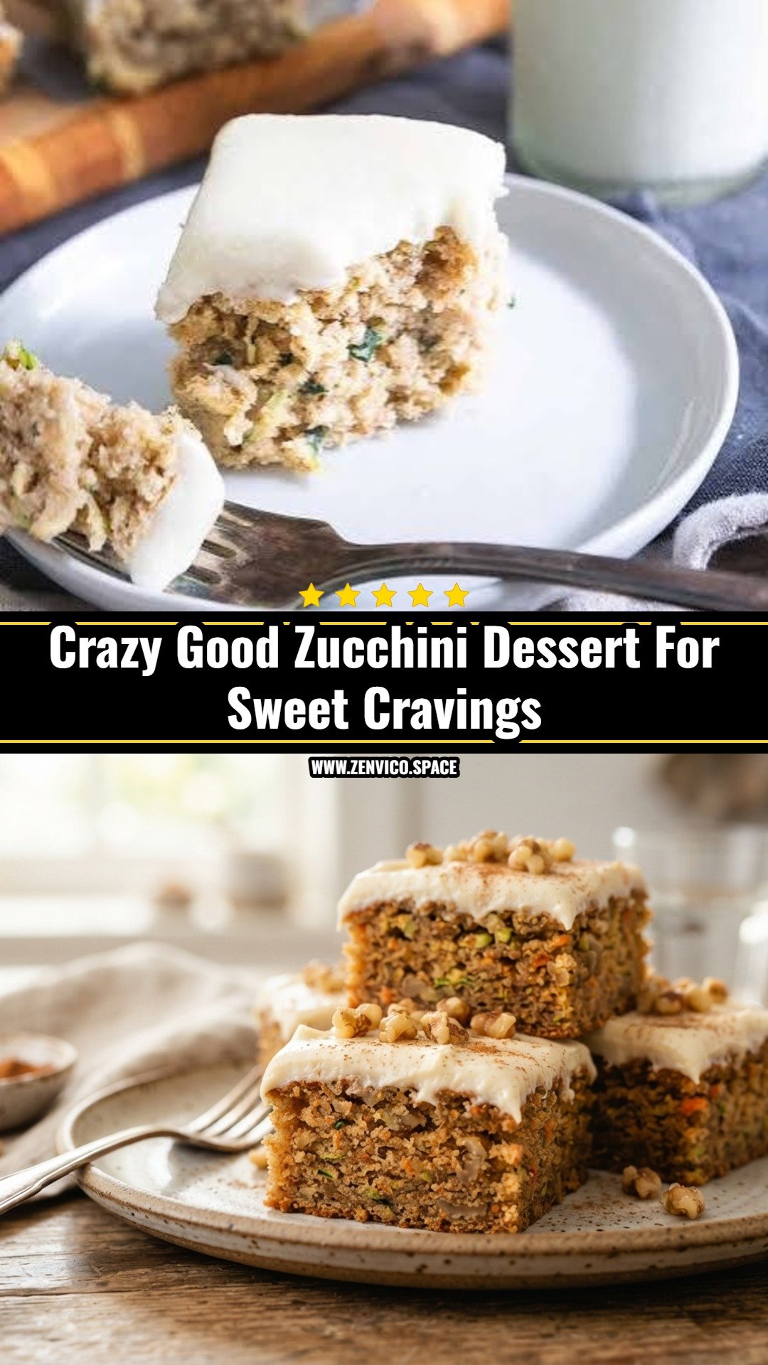 The Best Zucchini Bars You Will Ever Make