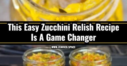 The Best Zucchini Relish Recipe You Have To Try