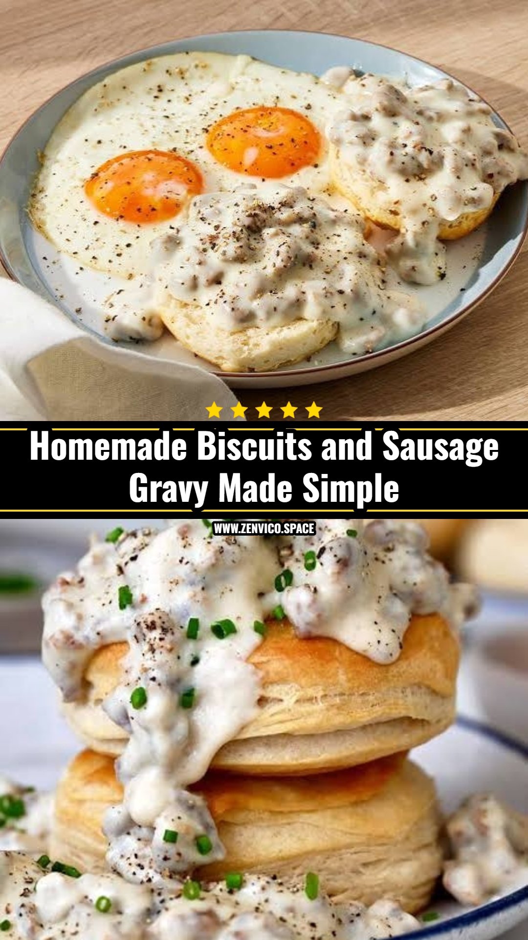 The Only Biscuits and Sausage Gravy Recipe You Need