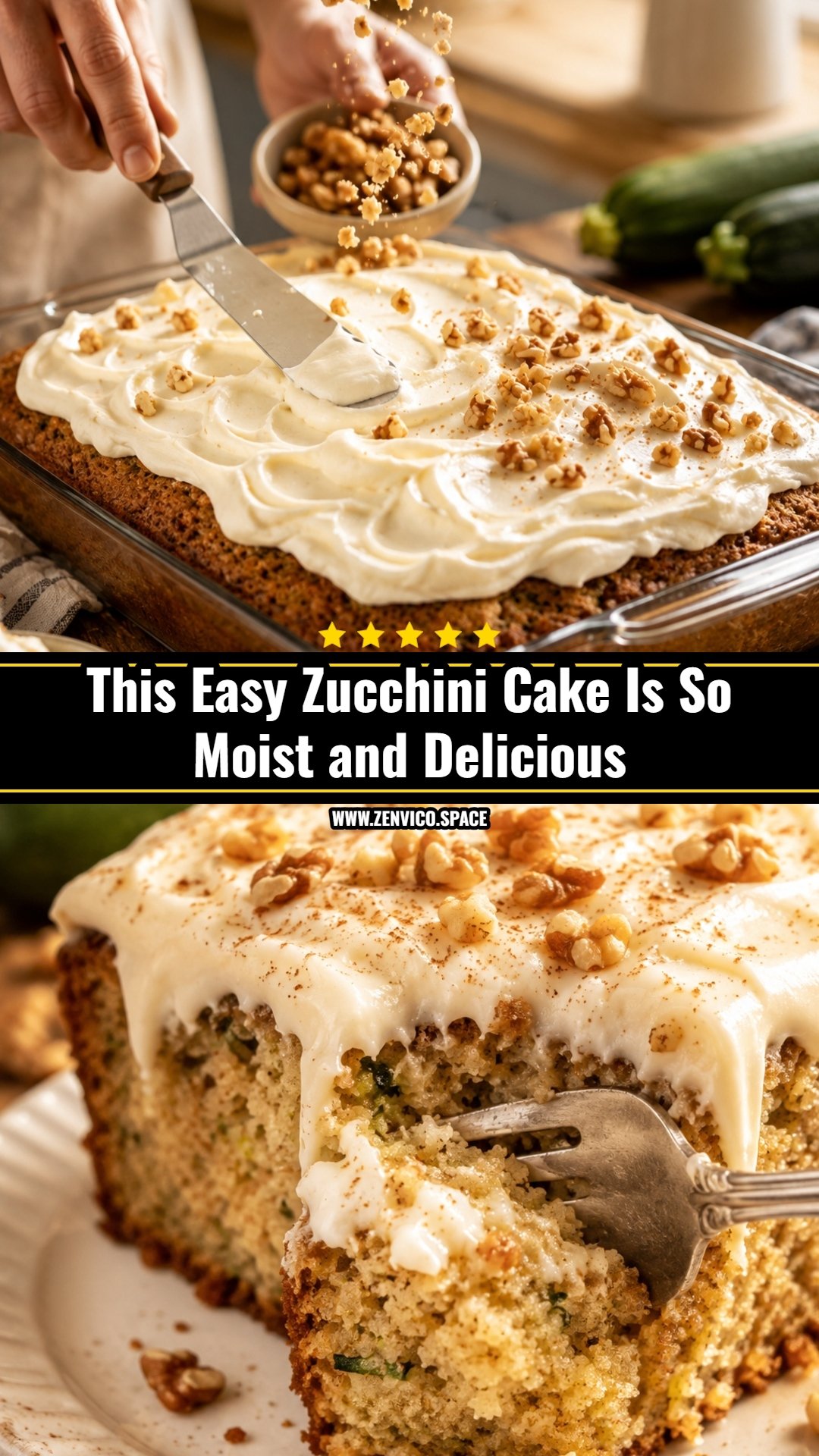 The Only Zucchini Cake Recipe You Will Ever Need