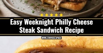 The Ultimate Philly Cheese Steak Sandwich Recipe