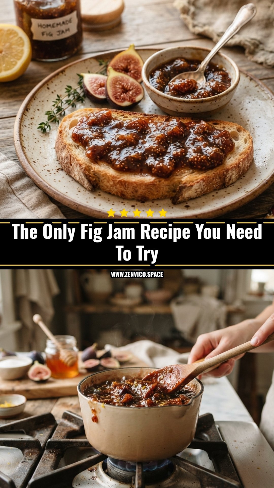 This Easy Fig Jam Recipe Is Perfect For Fall