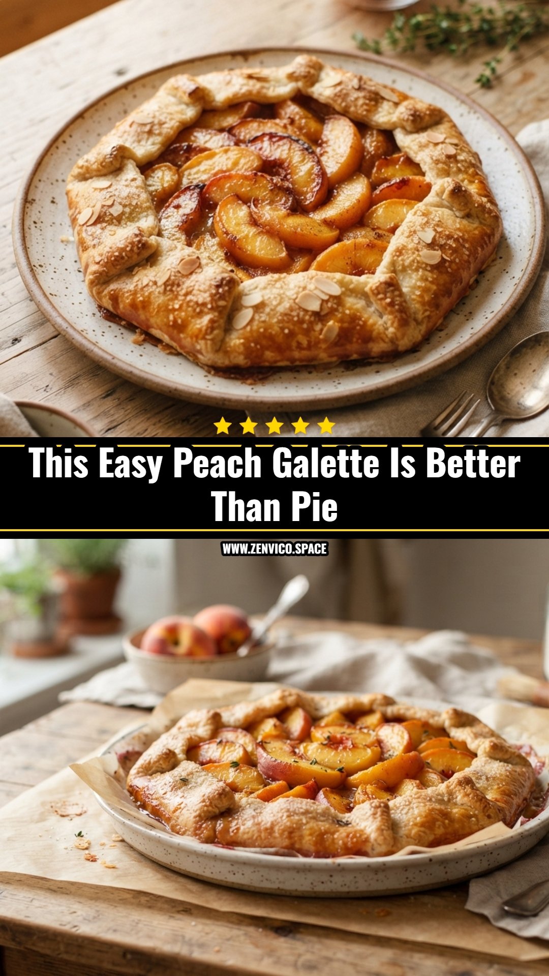This Easy Peach Galette Is Better Than Pie