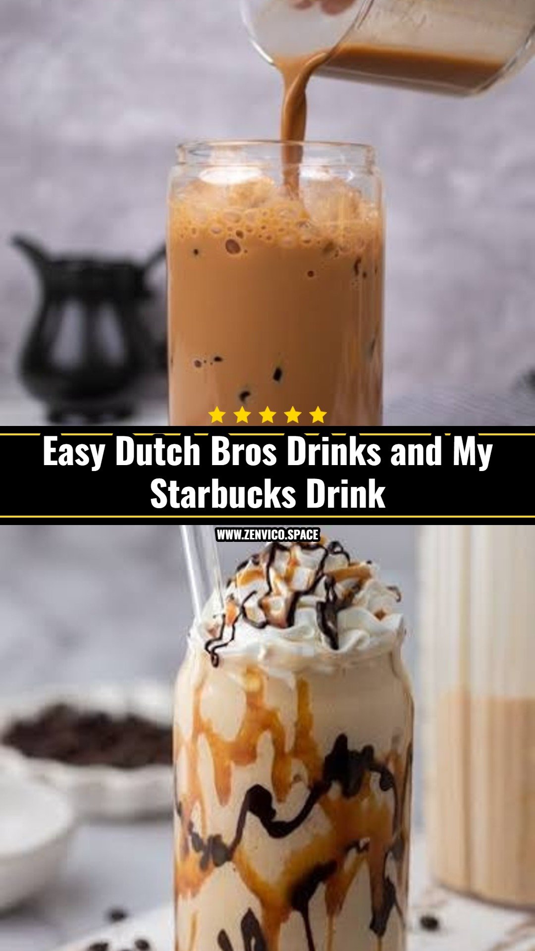 DIY Dutch Bros Drinks and My Starbucks Drink