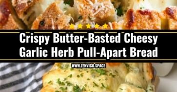 Easy Cheesy Garlic Herb Pull-Apart Bread