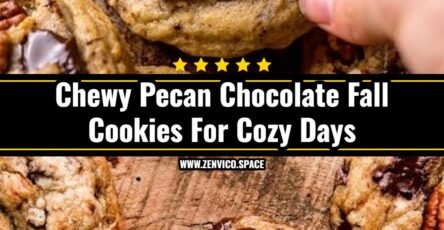Easy Pecan Chocolate Fall Cookies Everyone Loves