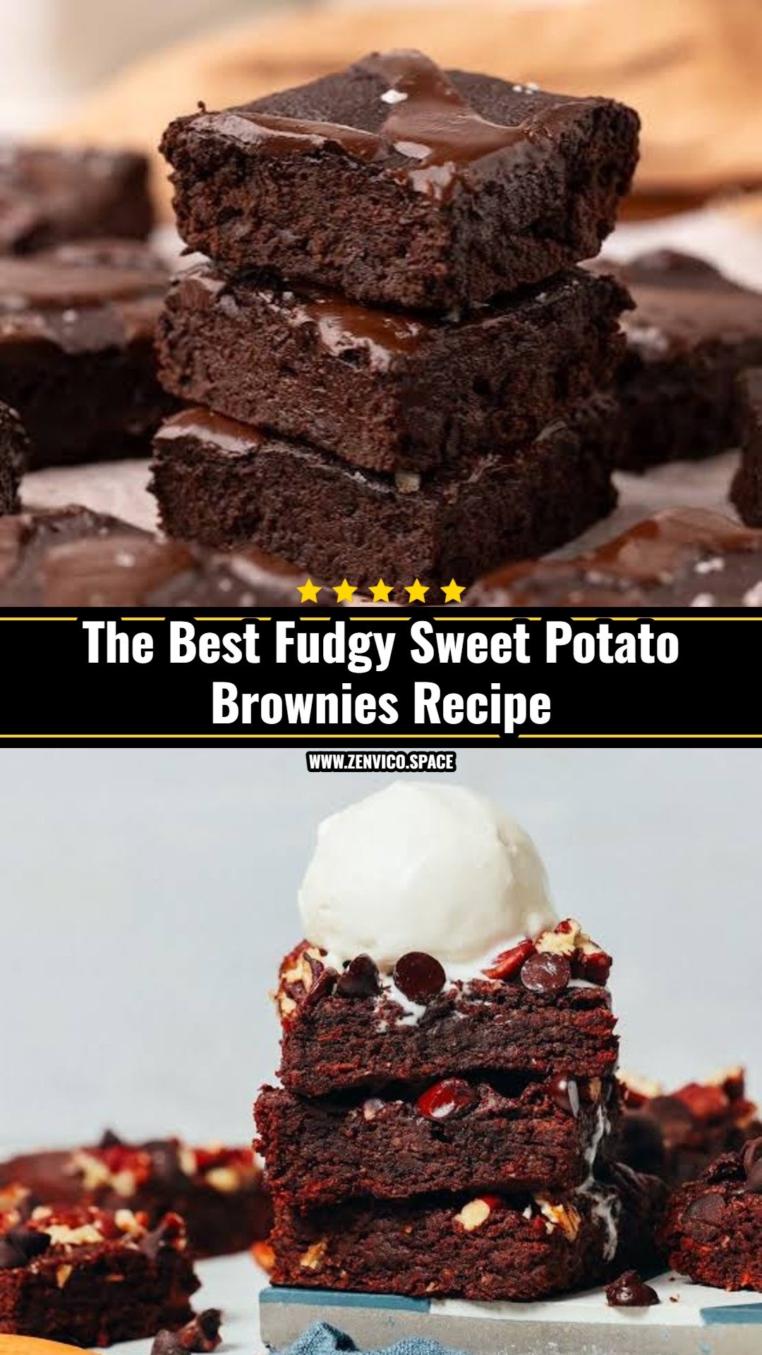 Fudgy Sweet Potato Brownies You Will Love