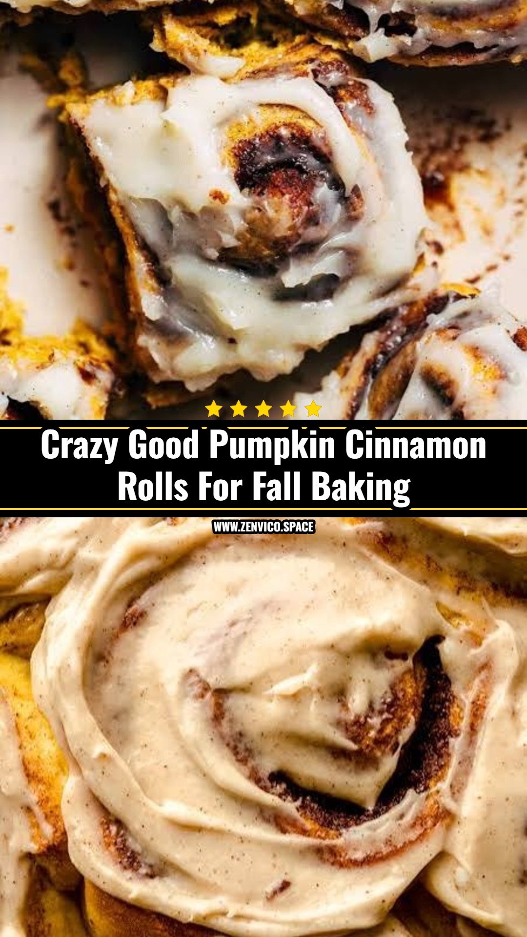 The Best Pumpkin Cinnamon Rolls For Fall Baking