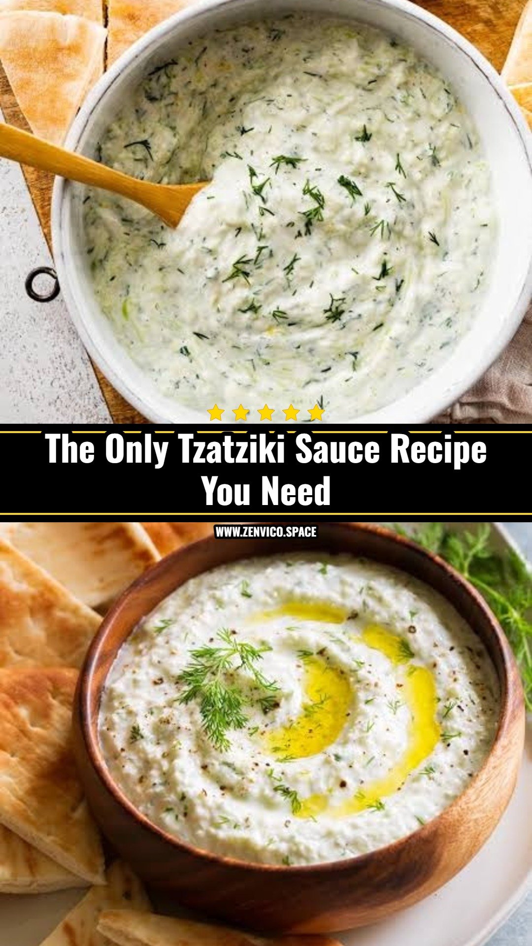 The Only Tzatziki Sauce Recipe You Need