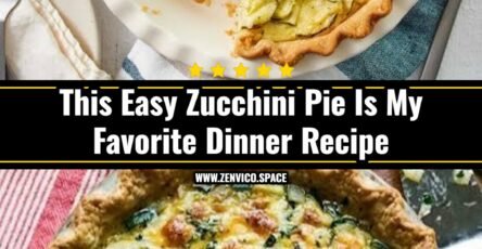 The Ultimate Zucchini Pie Dinner Everyone Loves