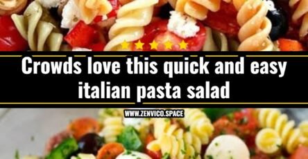 This easy italian pasta salad is the best summer side