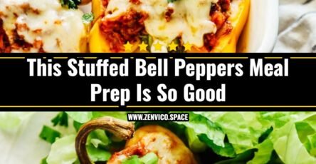 This Stuffed Bell Peppers Meal Prep Is So Good