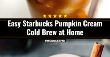 Copycat Starbucks Pumpkin Cream Cold Brew Recipe