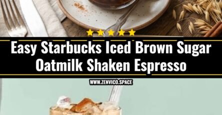 DIY Starbucks Iced Brown Sugar Oatmilk Shaken Espresso