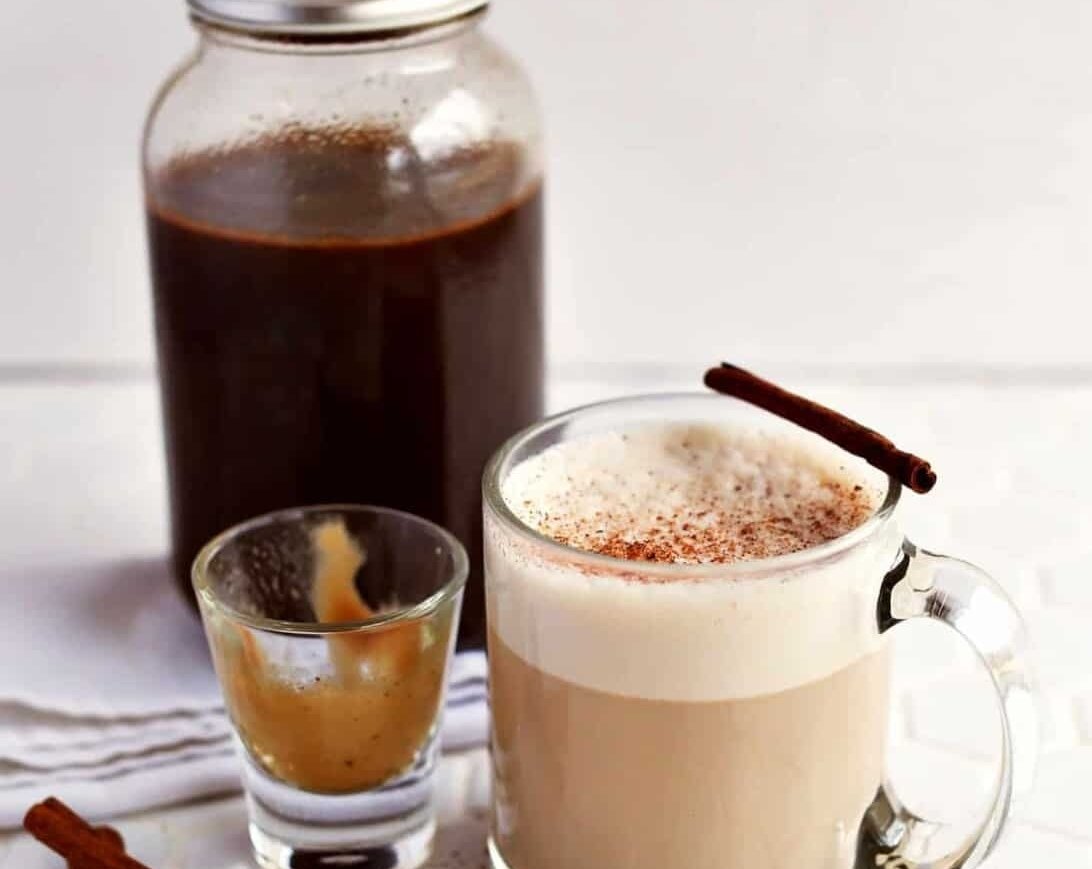 Easy 10 Minute Pumpkin Spice Syrup Recipe suggested serving
