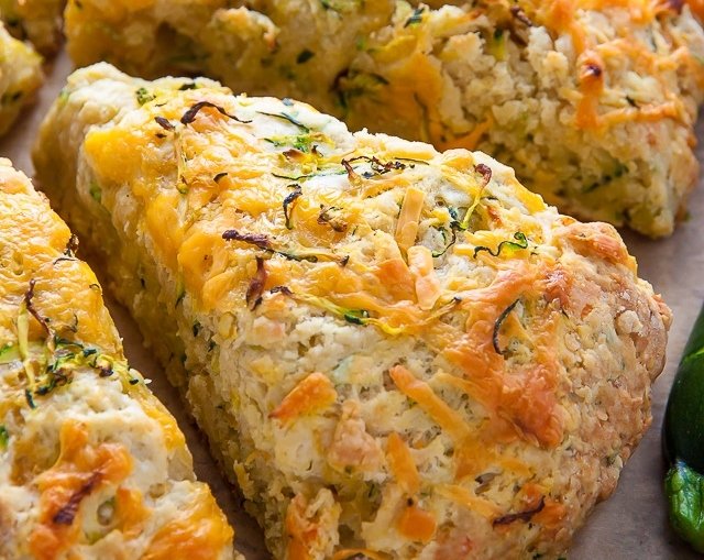 Easy Zucchini Cheddar Scones You Will Love suggested serving