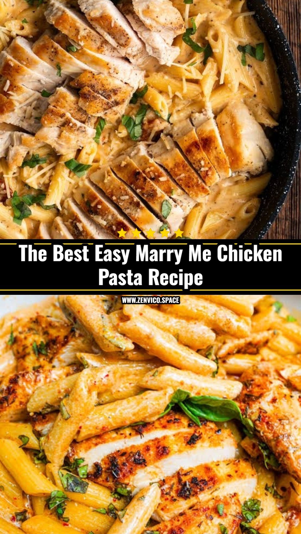 The Best Easy Marry Me Chicken Pasta Recipe