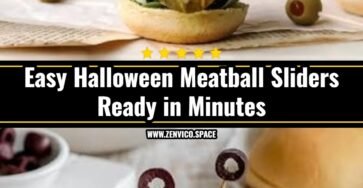 The Best Halloween Meatball Sliders Recipe Ever