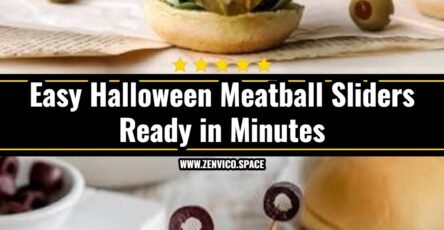The Best Halloween Meatball Sliders Recipe Ever