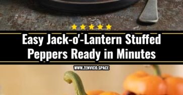 The Best Jack-o'-Lantern Stuffed Peppers Recipe Ever