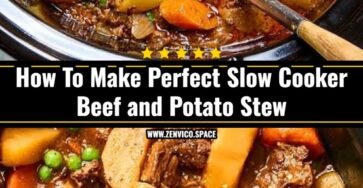 The Best Slow Cooker Beef and Potato Stew Recipe Ever