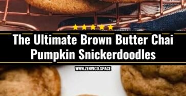 The Ultimate Brown Butter Chai Pumpkin Snickerdoodles