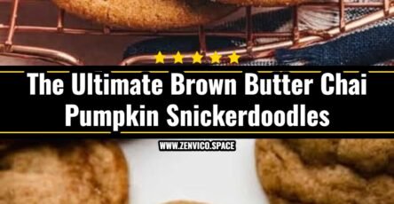 The Ultimate Brown Butter Chai Pumpkin Snickerdoodles