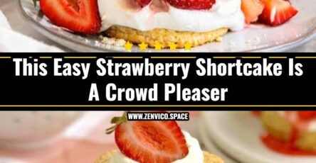 This Easy Strawberry Shortcake Is A Crowd Pleaser
