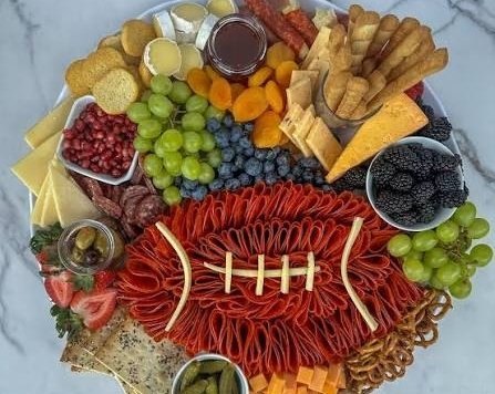 Ultimate Autumn Harvest Board For Game Day top view