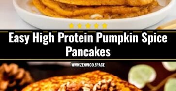 Viral Fluffy High Protein Pumpkin Spice Pancakes